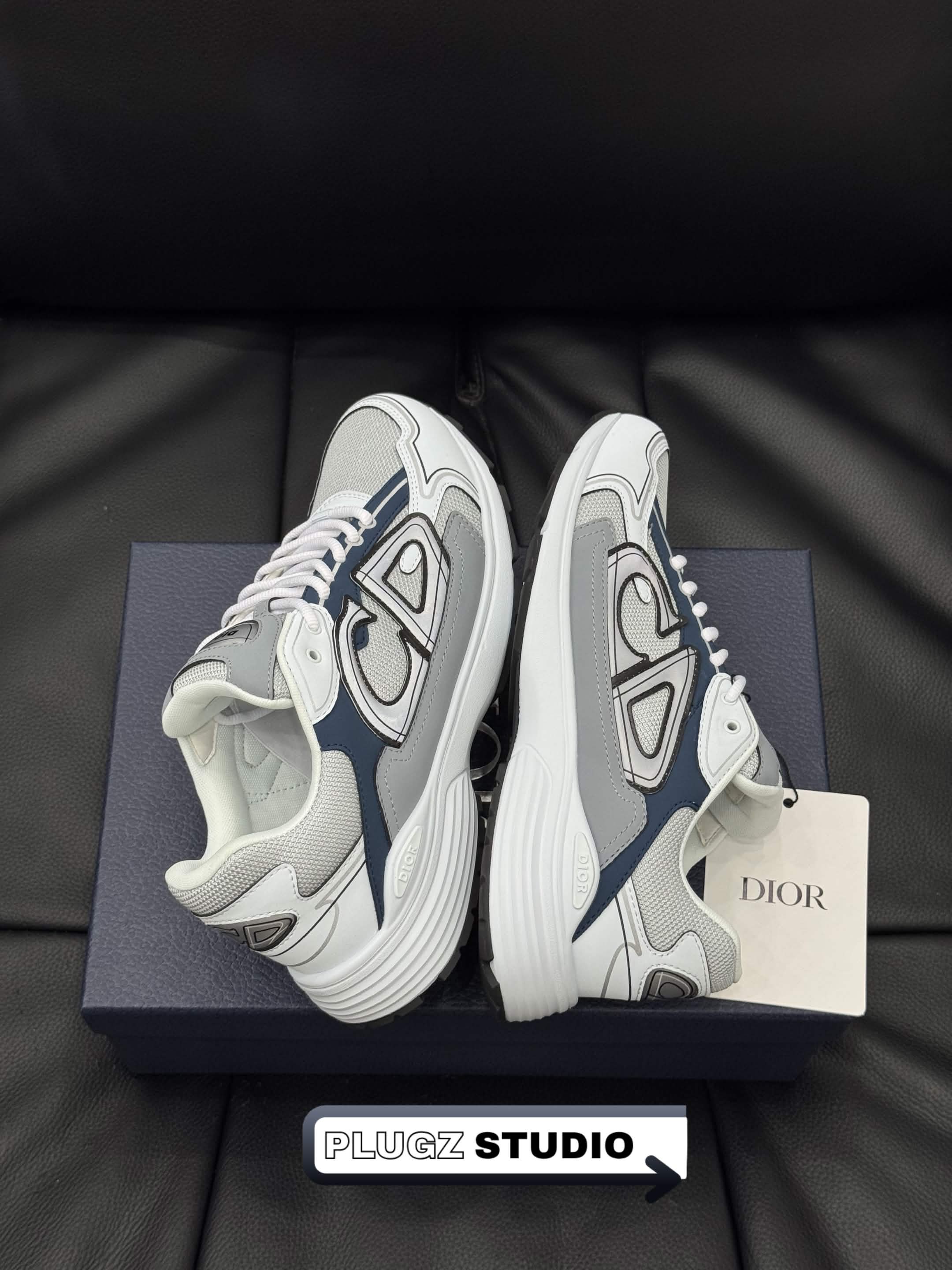 Dior B30 – White / Grey / Navy