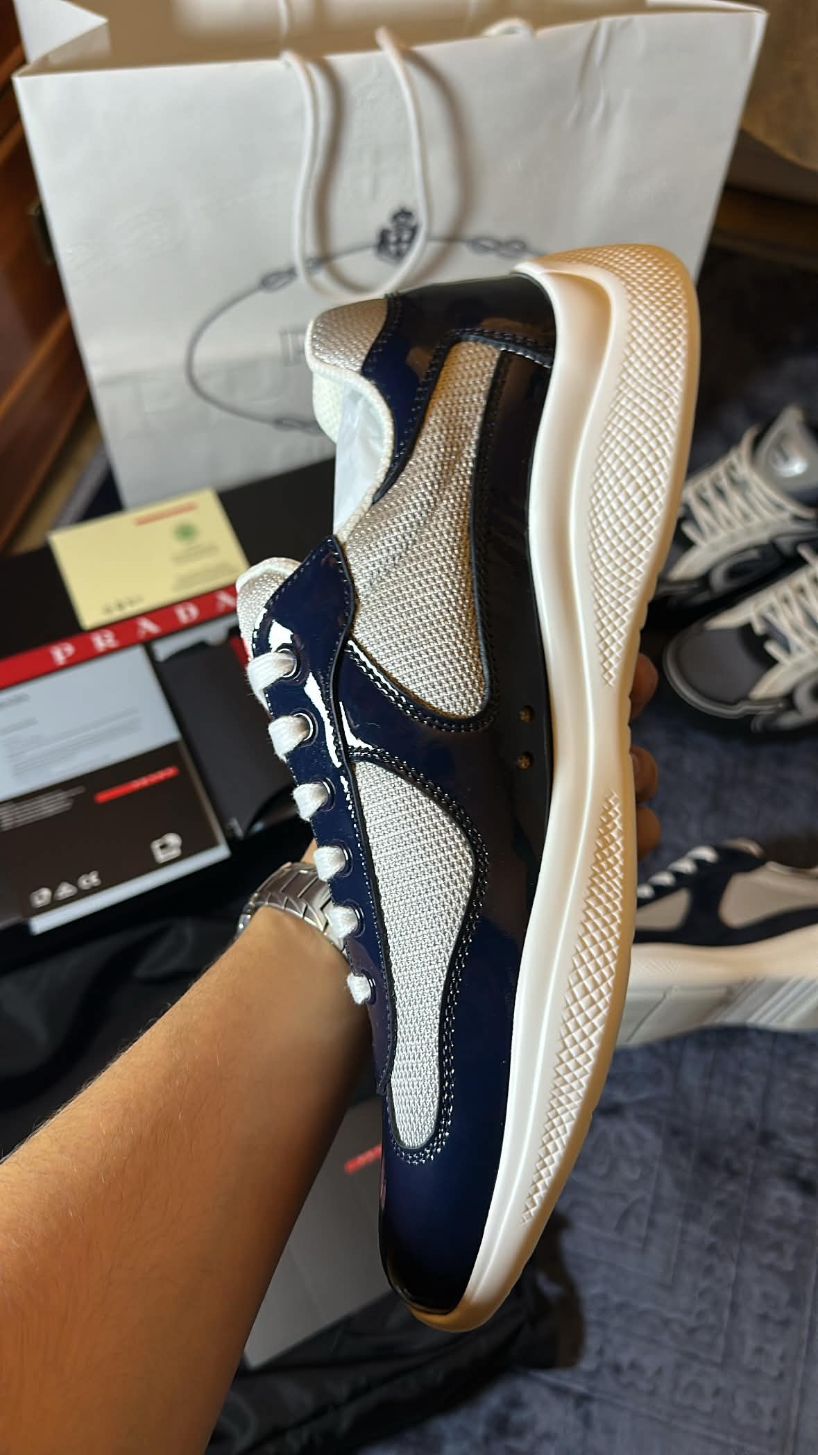 Prada America's Cup – Navy / White