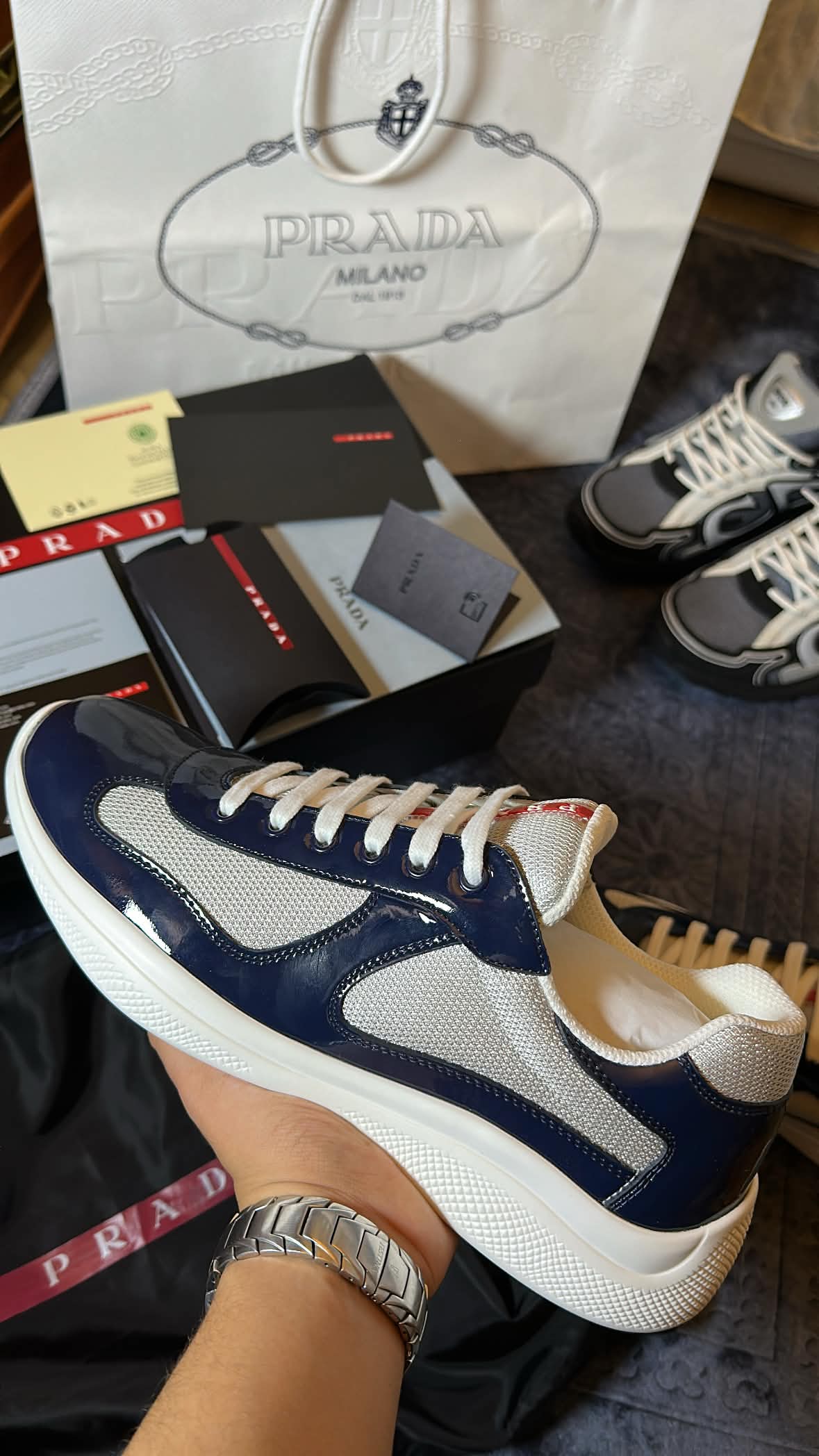 Prada America's Cup – Navy / White