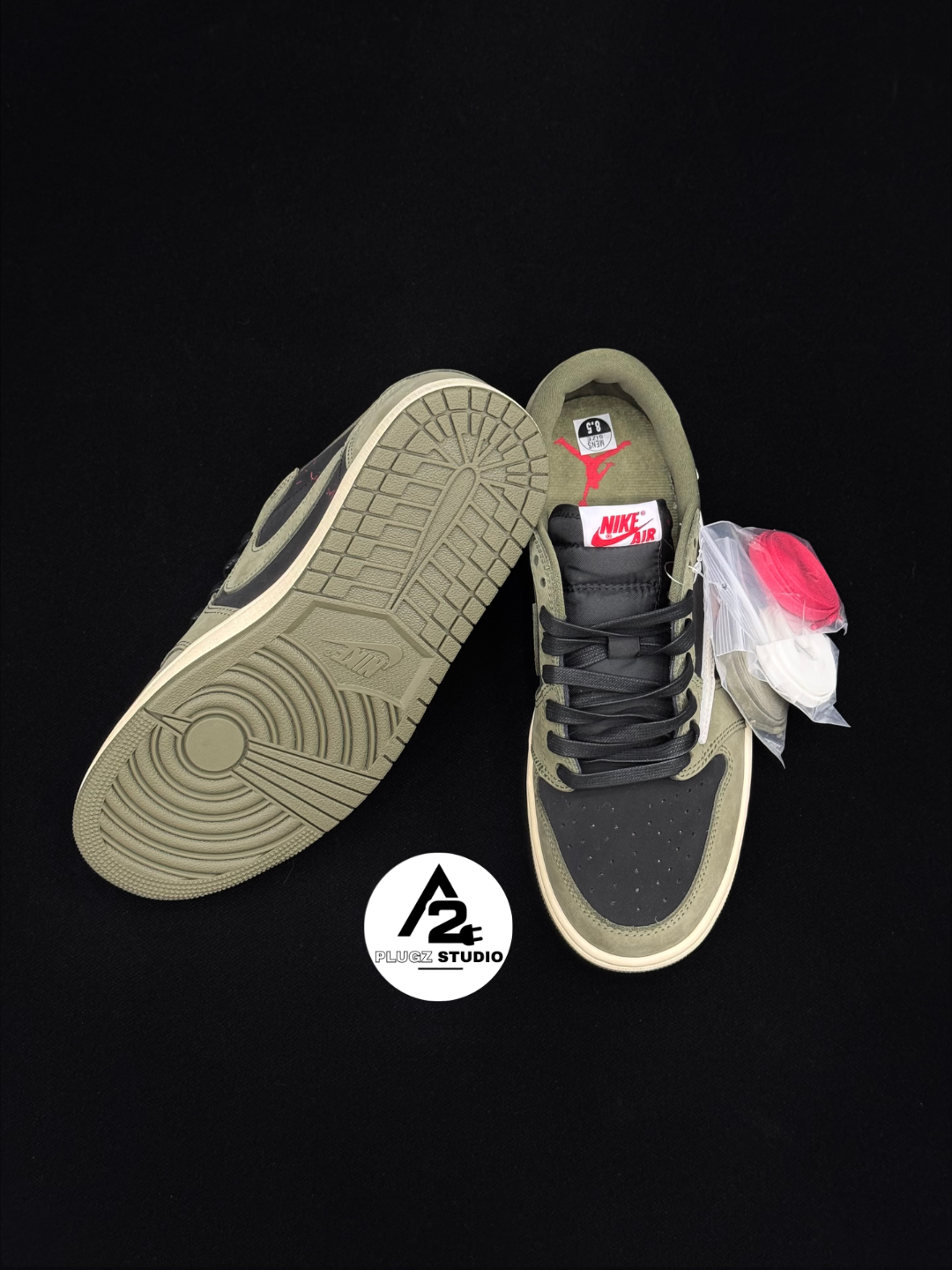 Nike Air Jordan 1 Low OG SP Travis – Olive