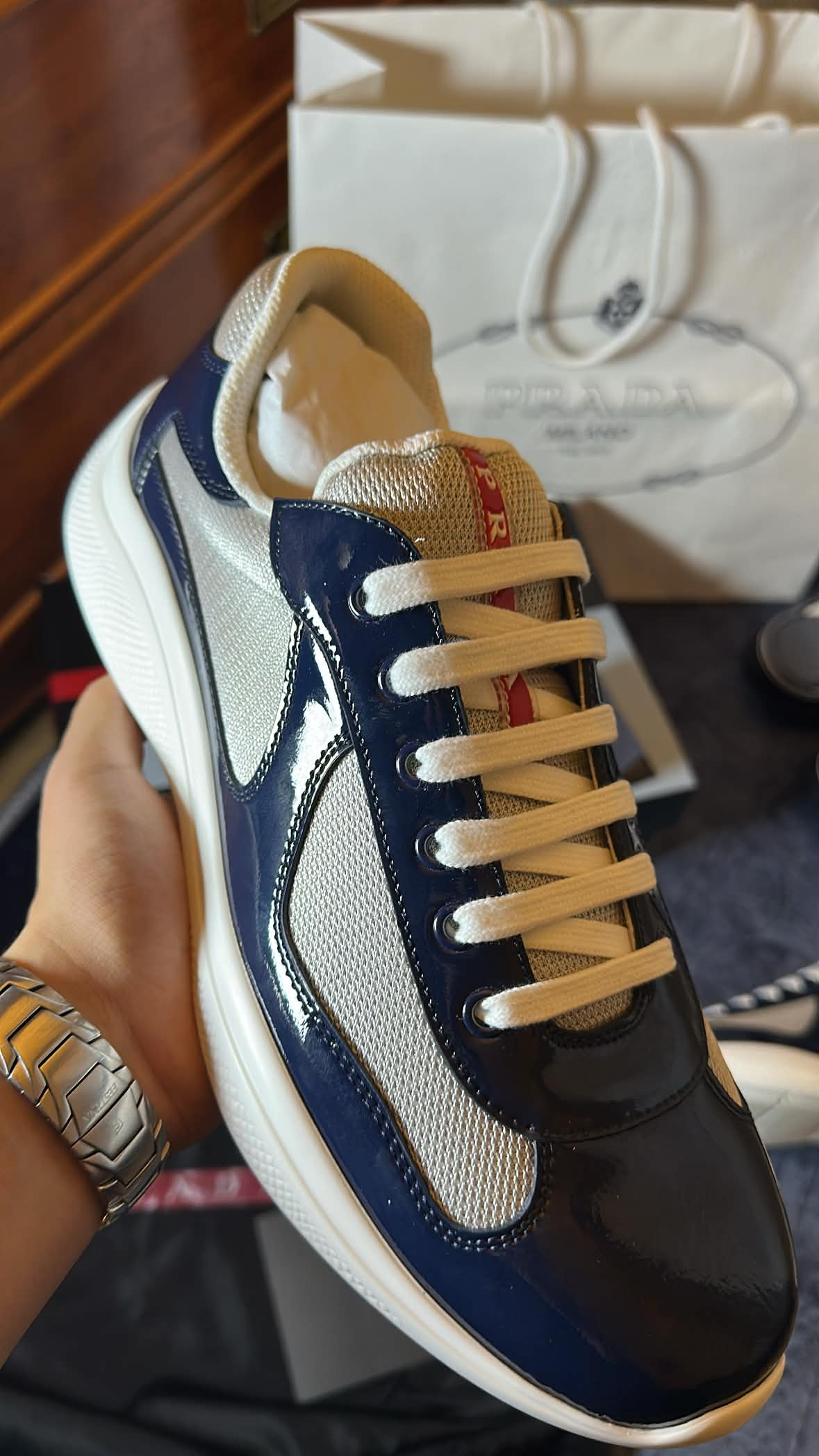 Prada America's Cup – Navy / White