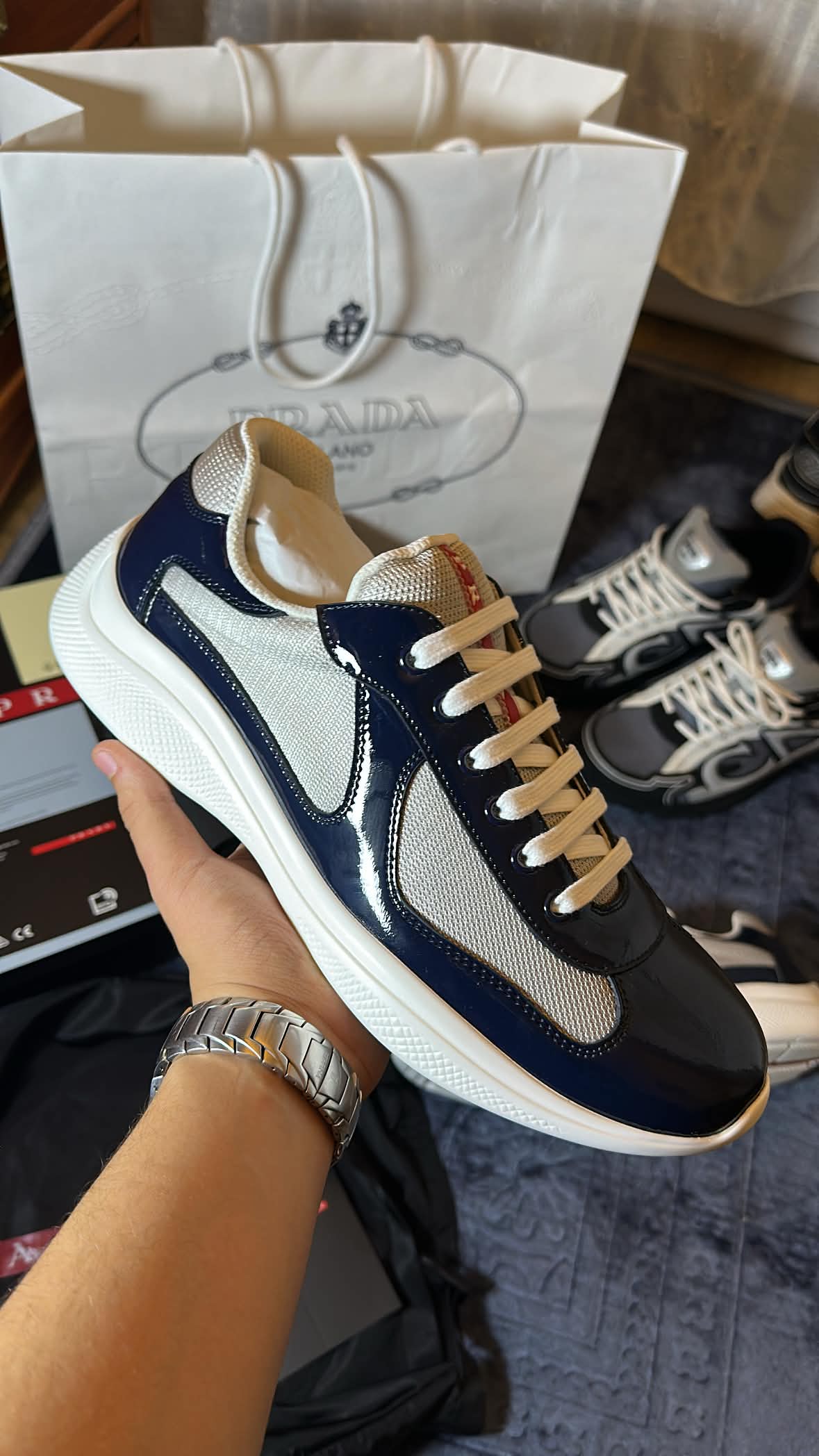 Prada America's Cup – Navy / White