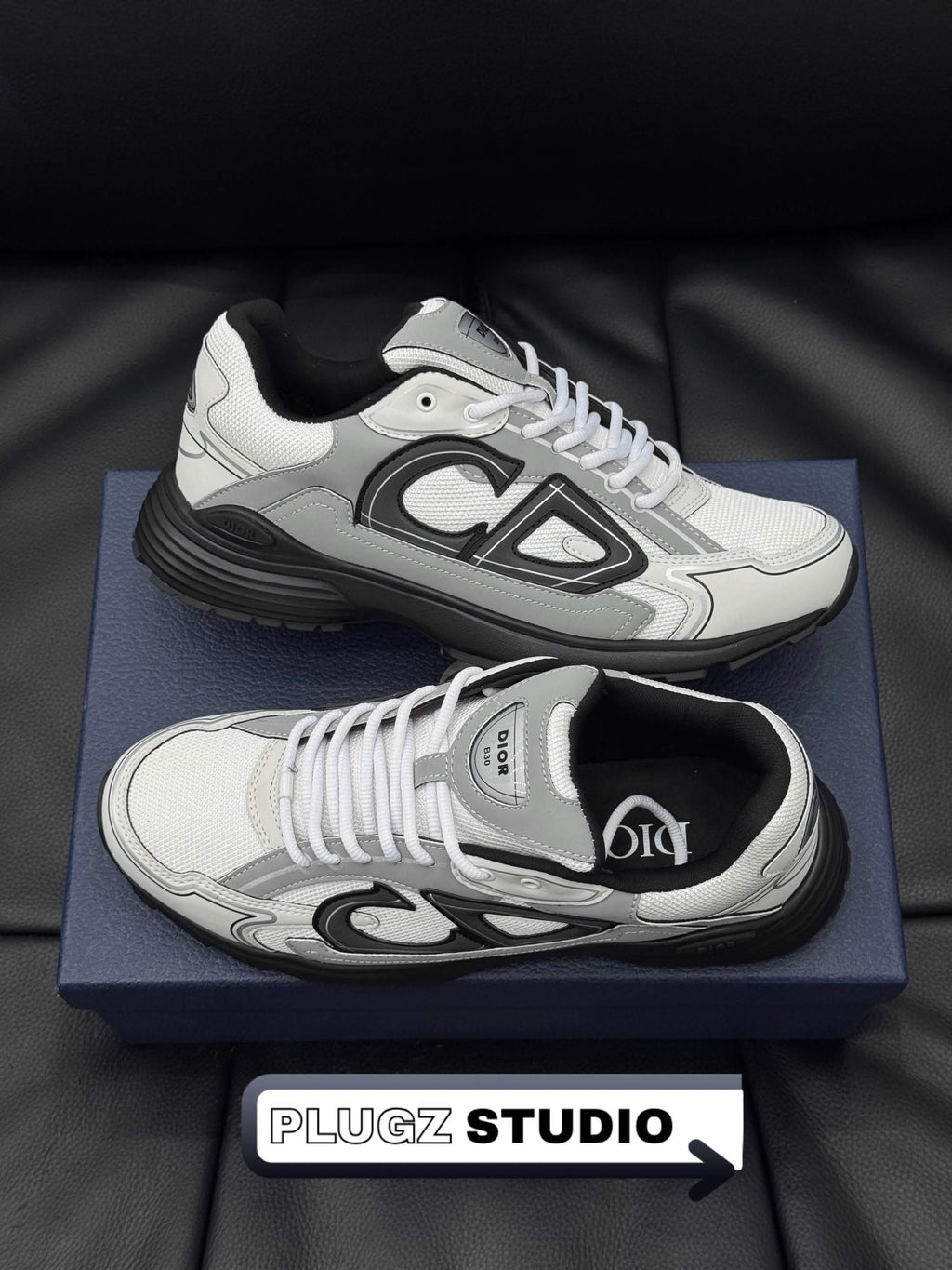 Dior B30 – White / Grey / Black