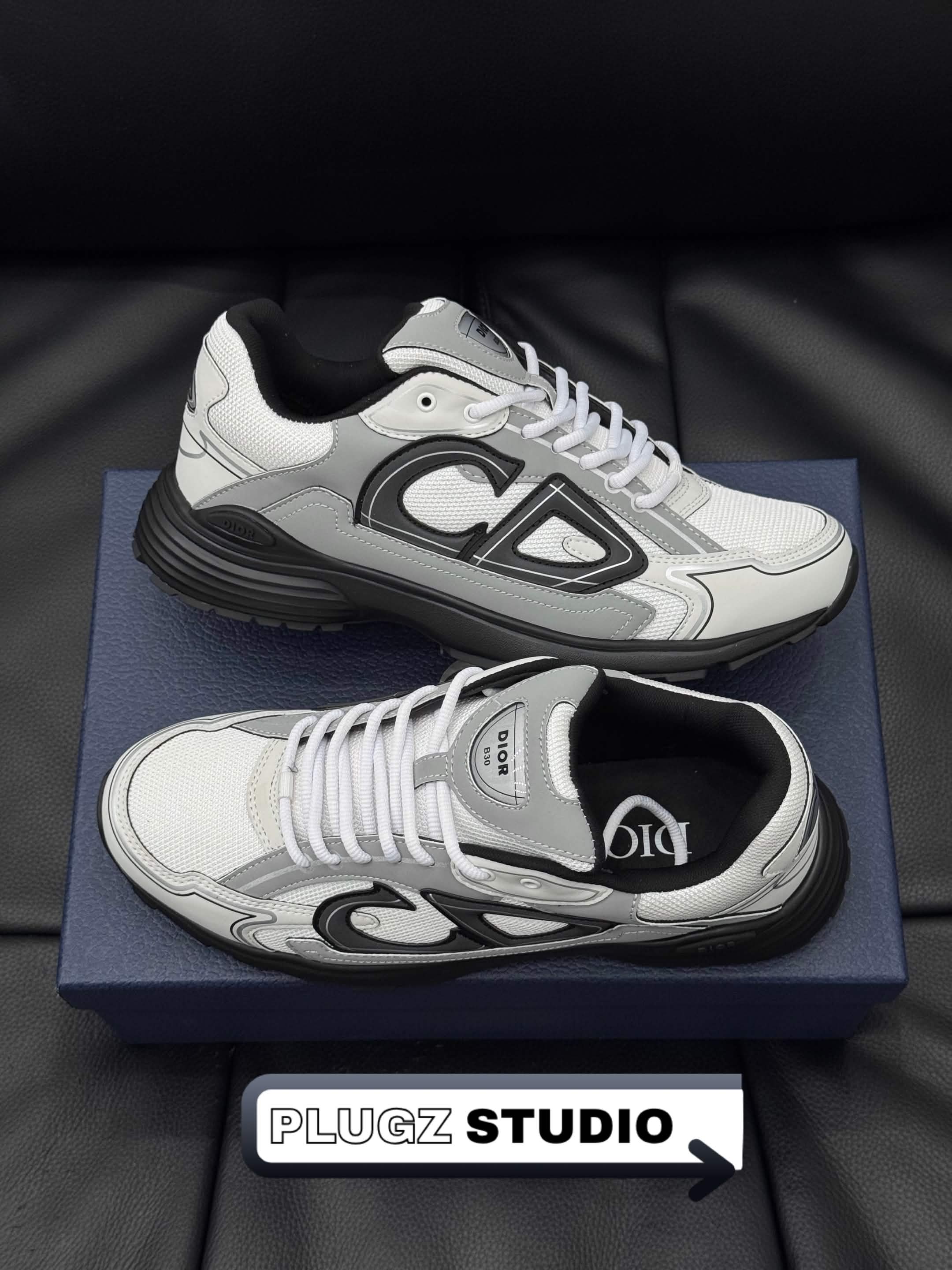 Dior B30 – White / Grey / Black