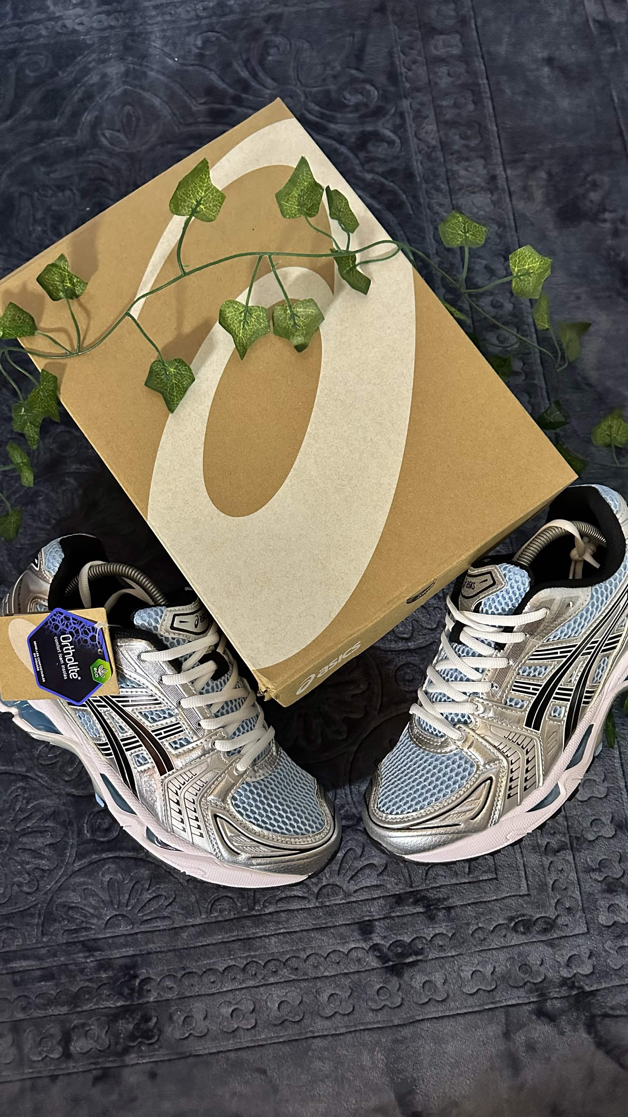 ASICS GEL-KAYANO 14 – Glacier Grey / Arctic Sky