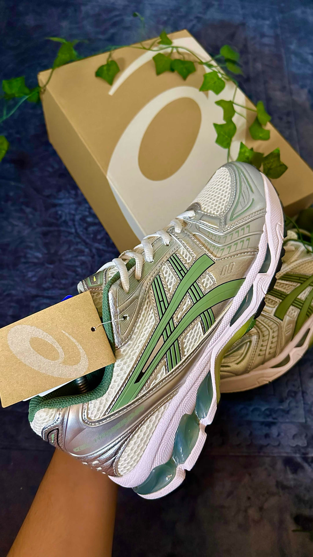ASICS Gel-Kayano 14 – Slate Green / Argent