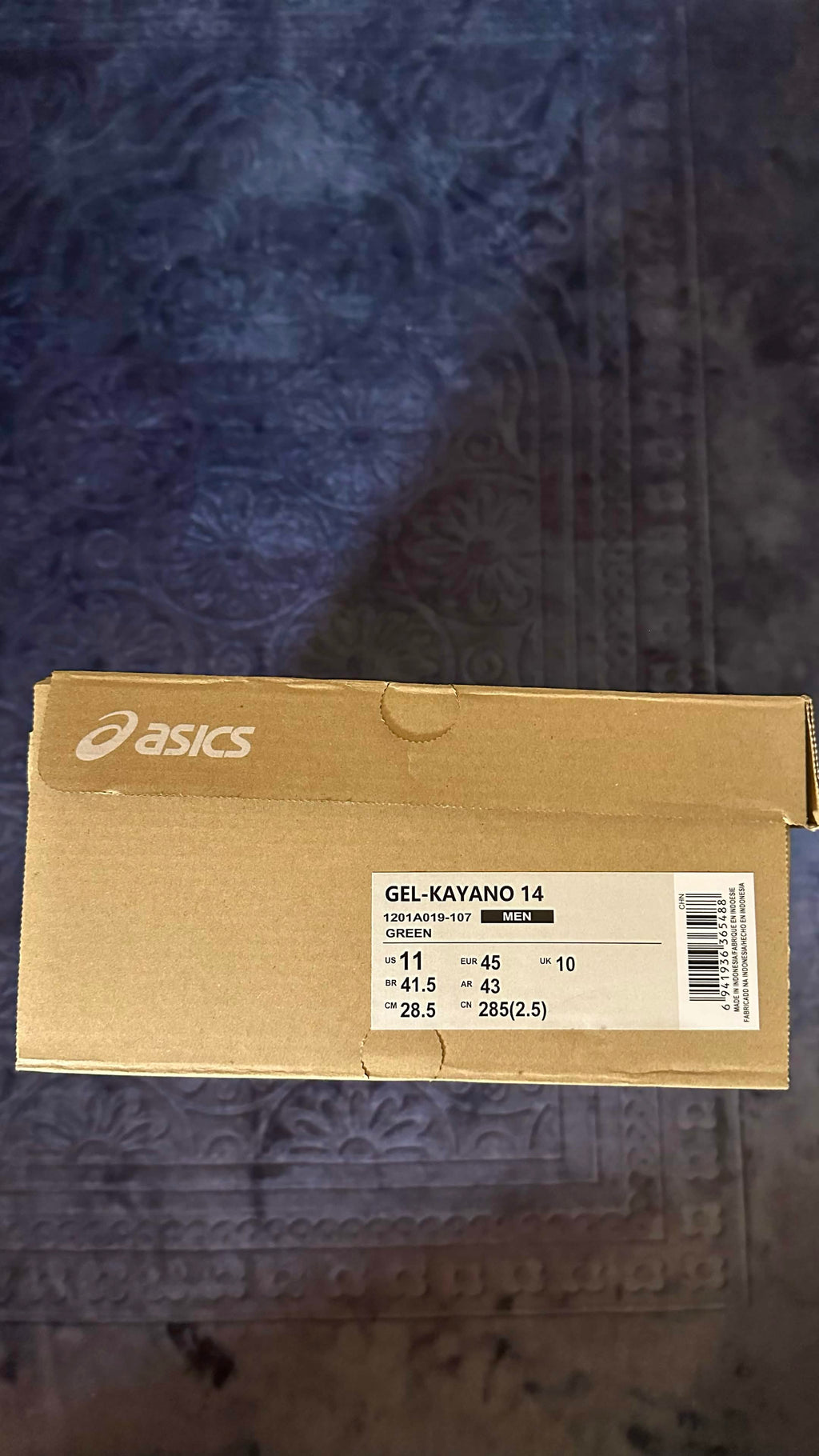 ASICS GEL-KAYANO 14 – White / Silver / Sage Green
