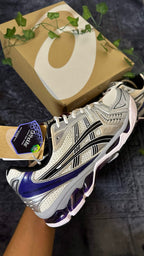 ASICS GEL-KAYANO 14 – White / Black / Dark Grape