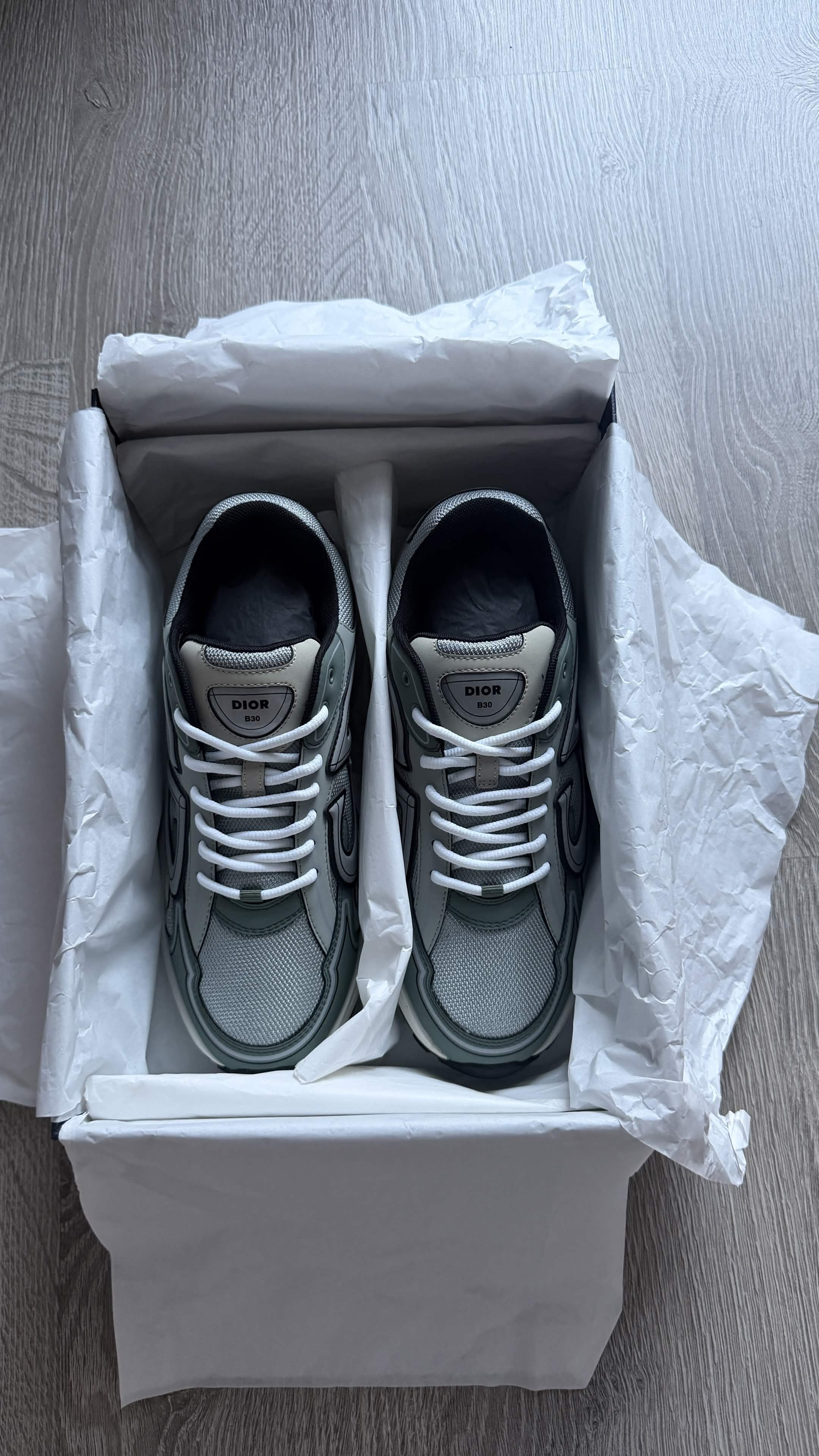 Dior B30 – Sage Green / Grey