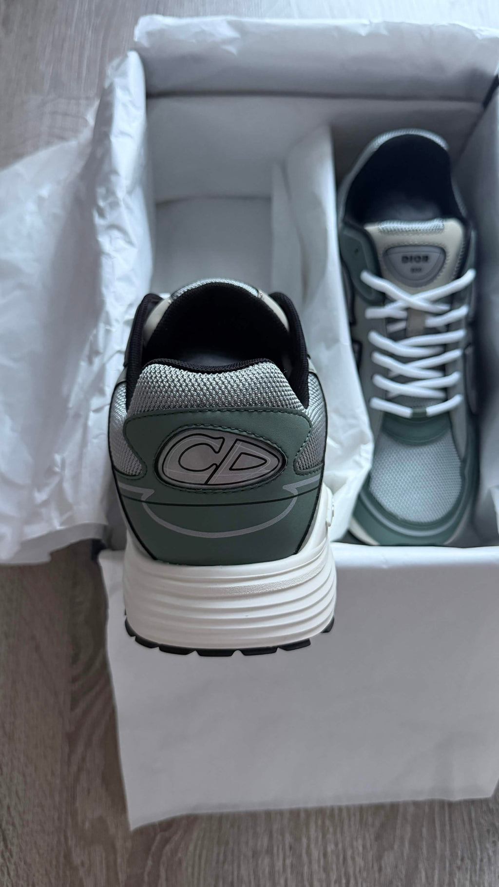 Dior B30 – Sage Green / Grey