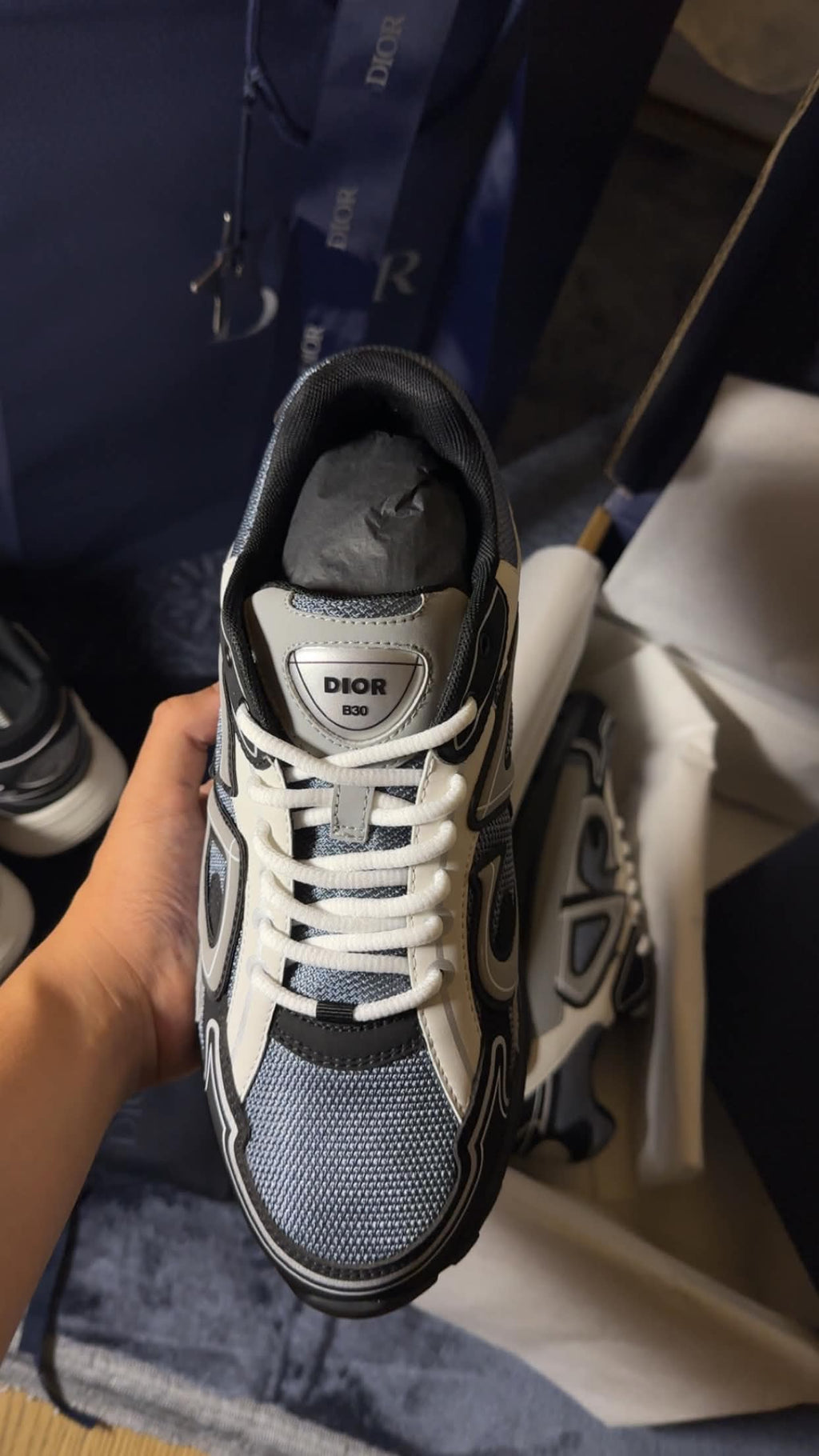 Dior B30 – Grey / Black