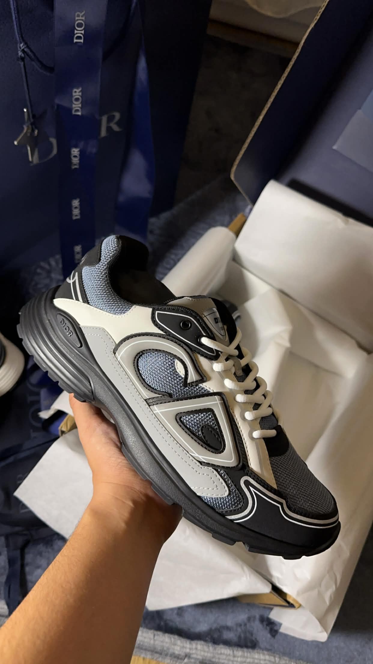 Dior B30 – Grey / Black
