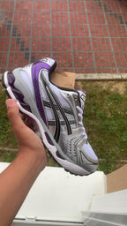 ASICS GEL-KAYANO 14 – White / Black / Dark Grape