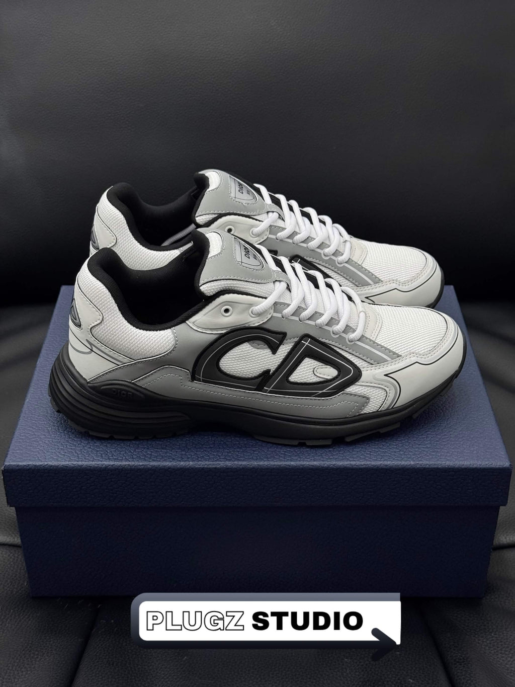 Dior B30 – White / Grey / Black