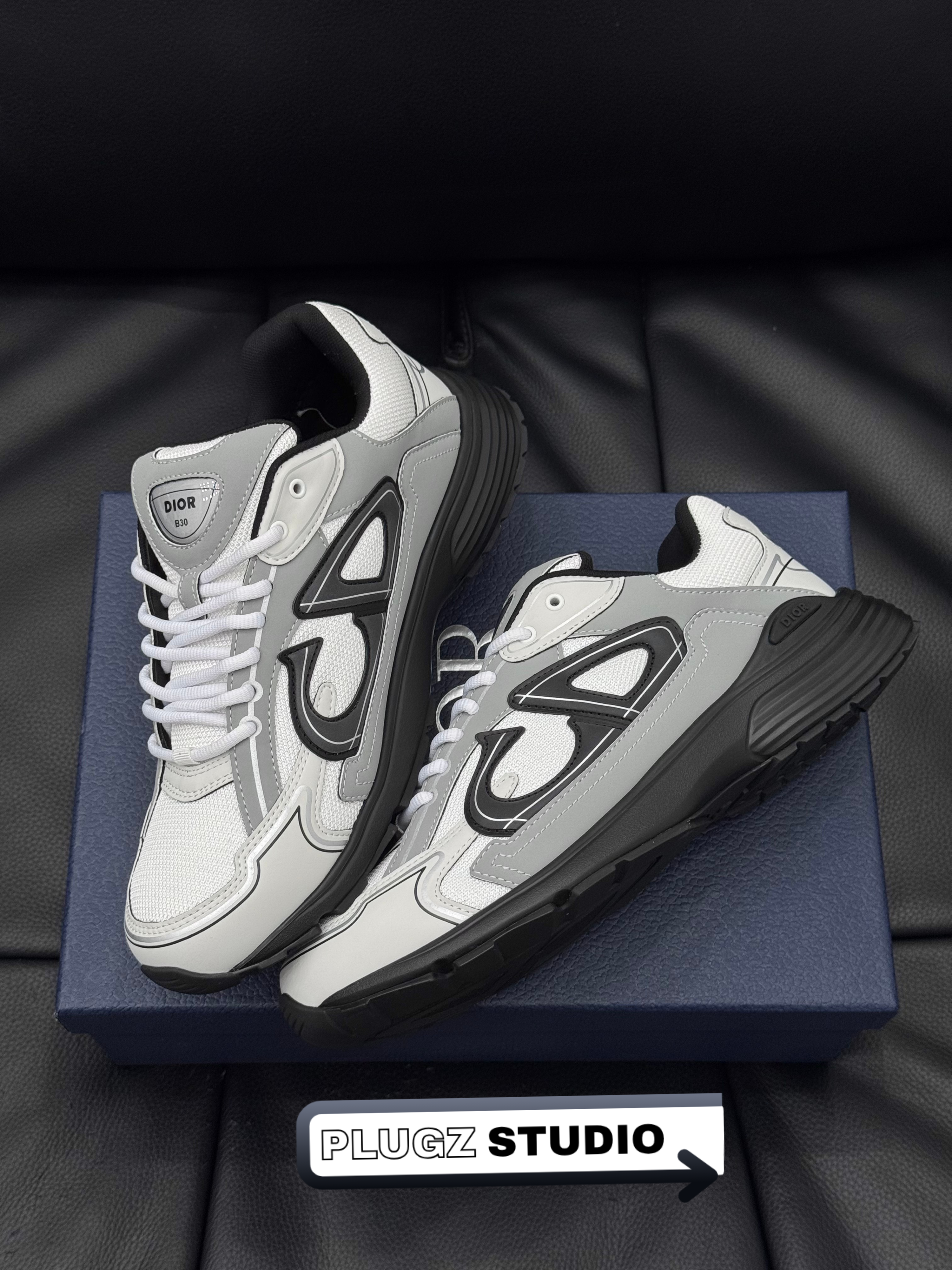 Dior B30 – White / Grey / Black