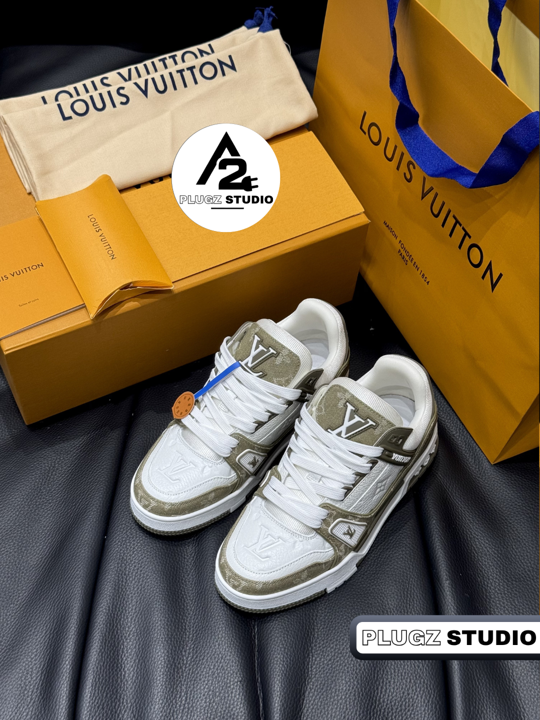 Louis Vuitton Trainer – Kaki Monogram