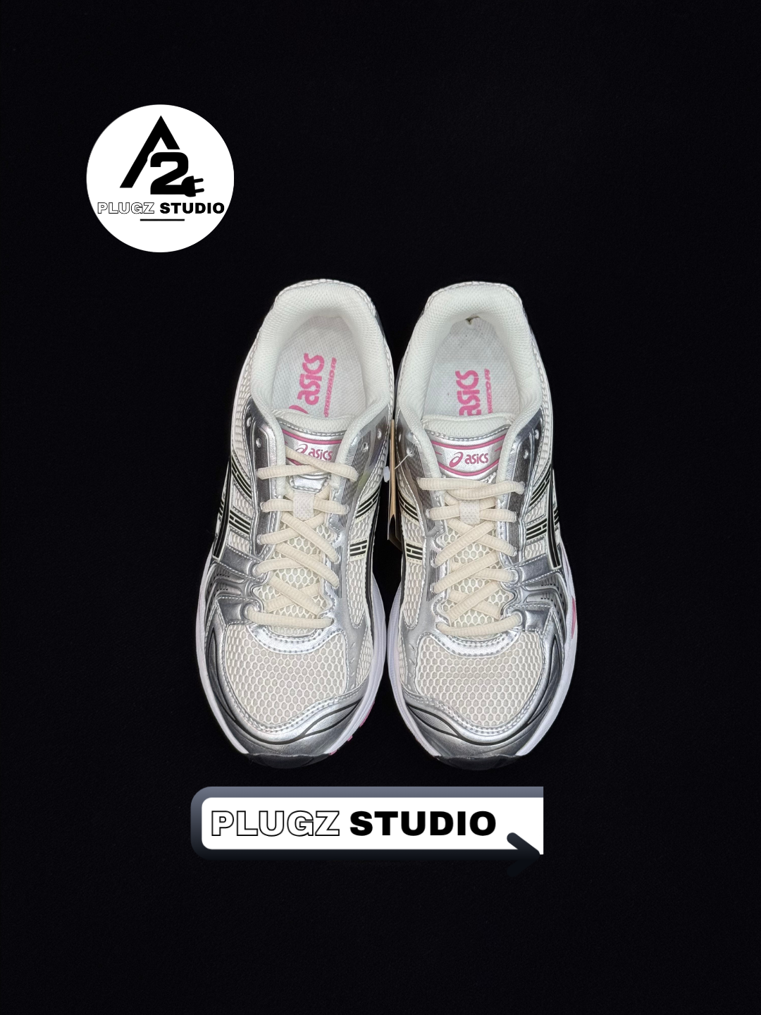 ASICS Gel-Kayano 14 – Blanc / Silver / Rose