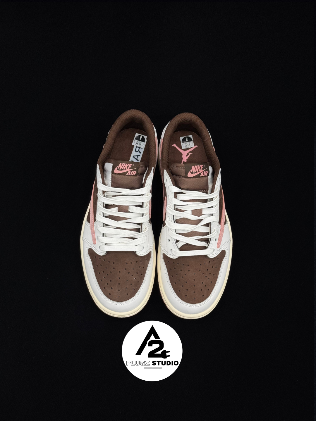 Nike Air Jordan 1 Low OG SP Travis – Canary Pink