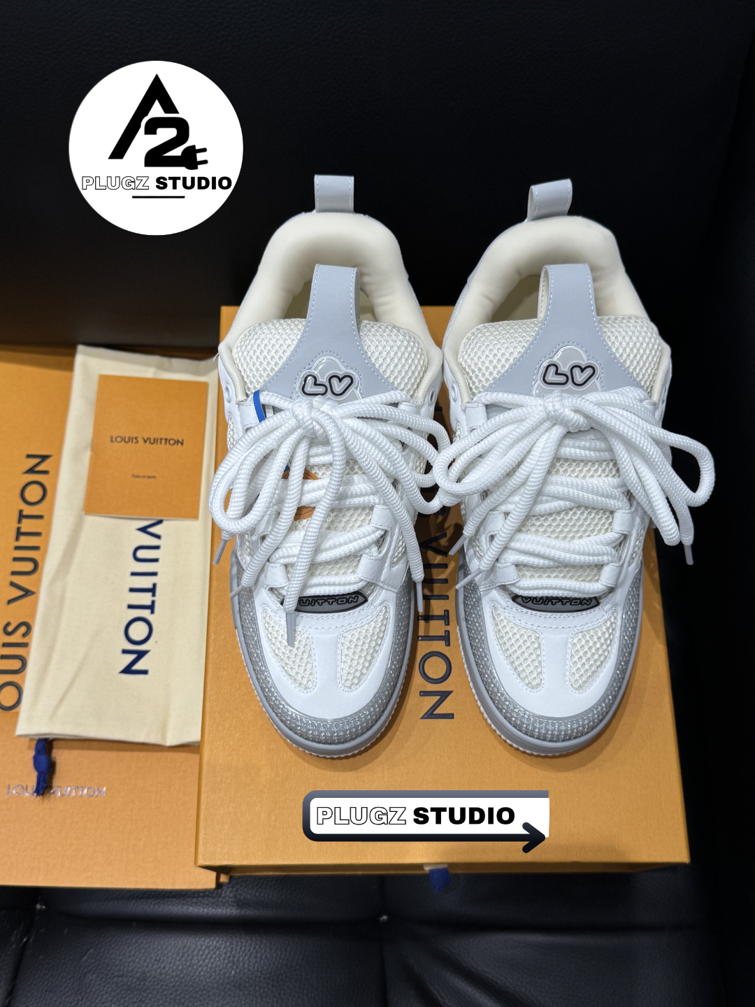 Louis Vuitton Skate – White