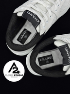 Chanel CC Mesh Sneaker – Blanc / Noir