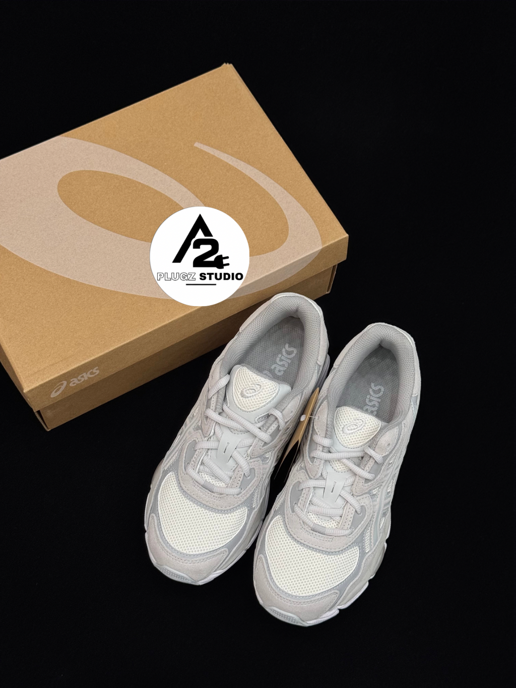 ASICS Gel-NYC – Blanc / Gris Clair