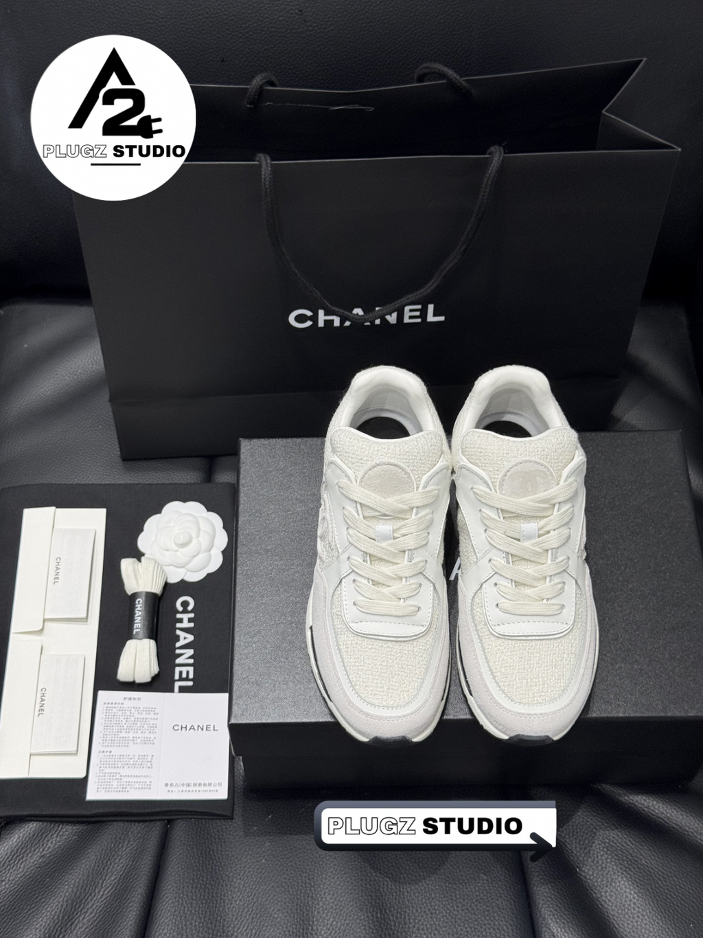 Chanel CC Runner – Blanc