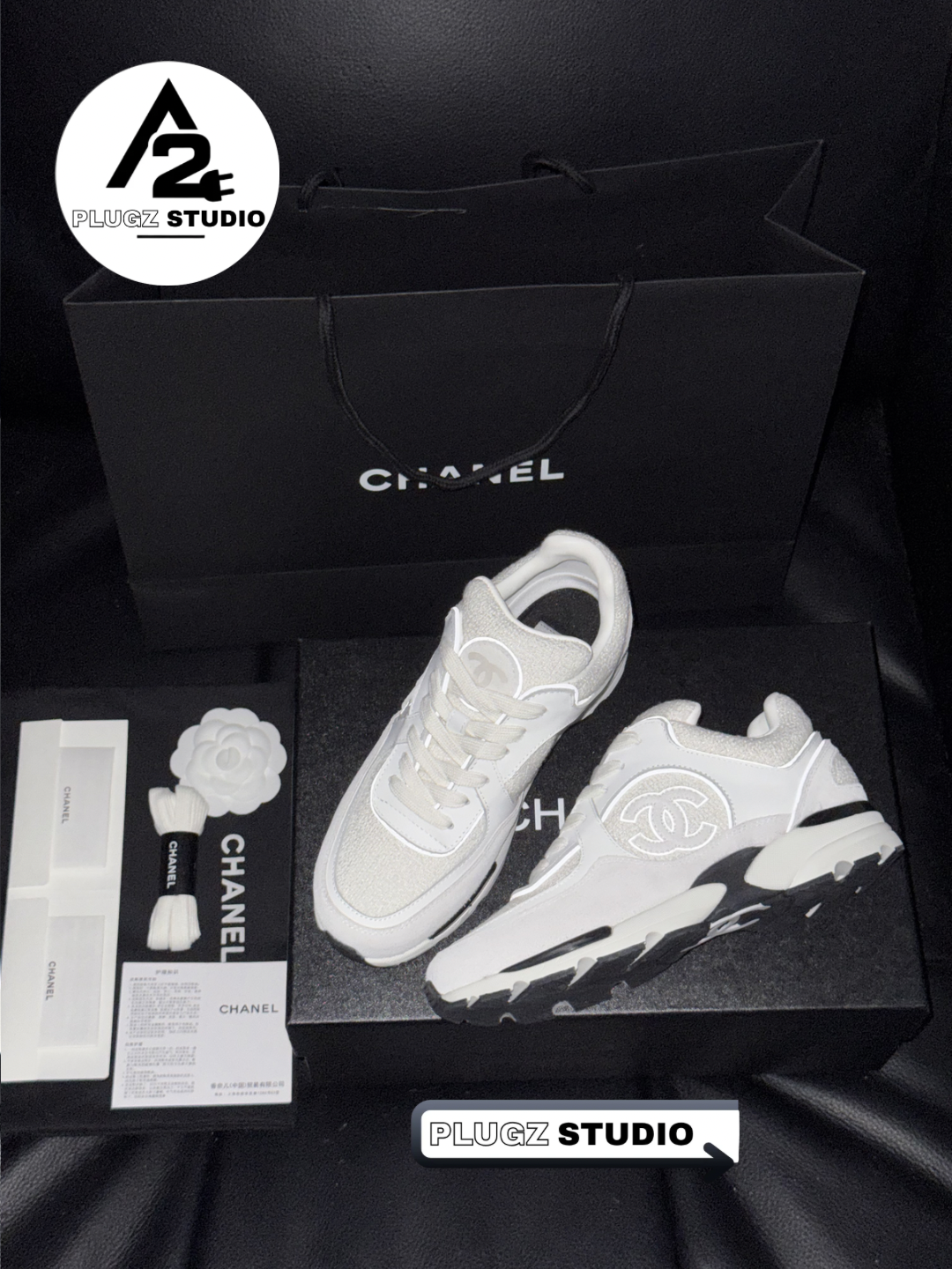 Chanel CC Runner – Blanc
