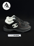 Chanel CC Mesh Runner – Noir / Blanc