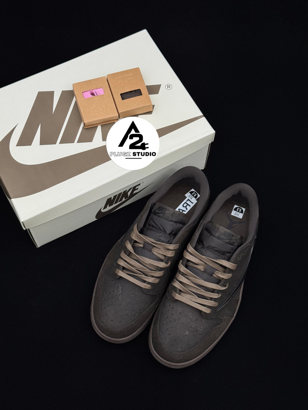Nike Air Jordan 1 Low OG SP Travis – Velvet Brown