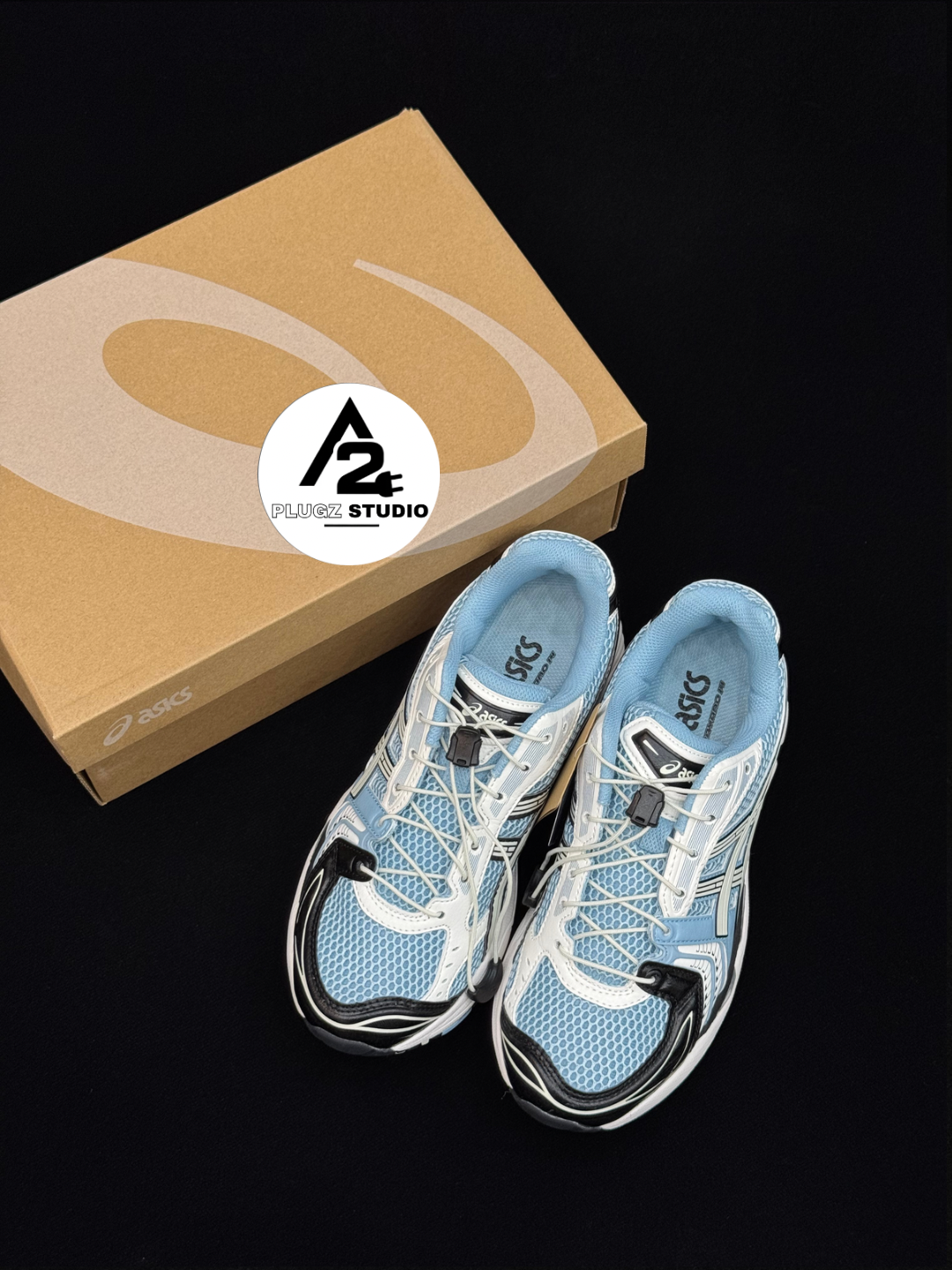 ASICS Gel-Kayano 14 – Bleu Ciel / Blanc / Noir