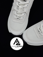 Chanel CC Mesh Sneaker – Blanc / Noir