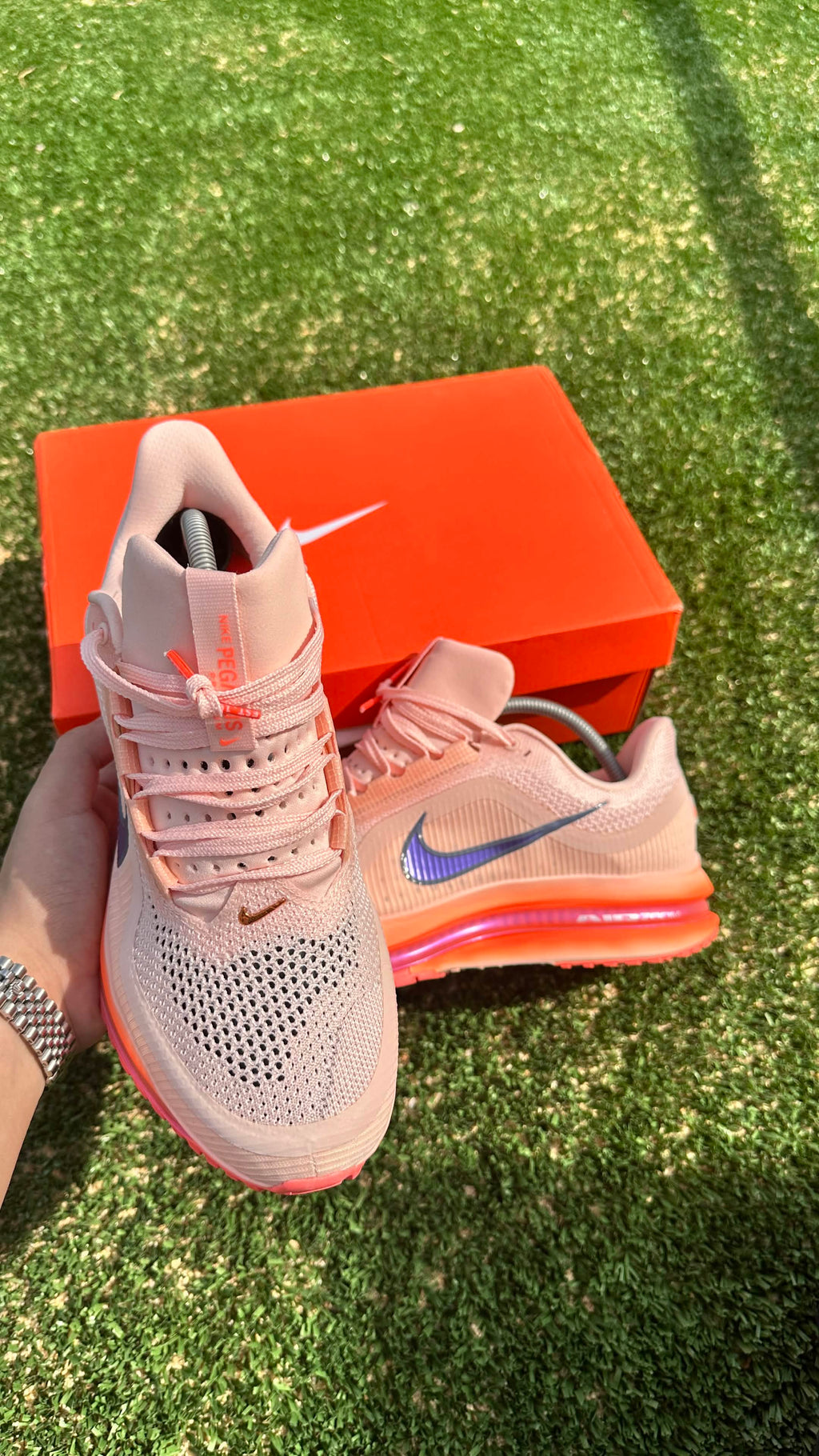 Nike Air Pegasus Premium – Orange / Washed Coral