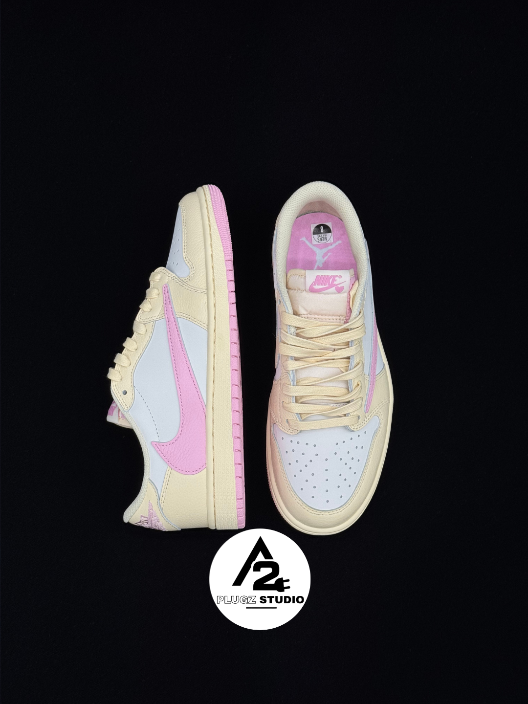 Nike Air Jordan 1 Low OG SP Travis – Sail Pink