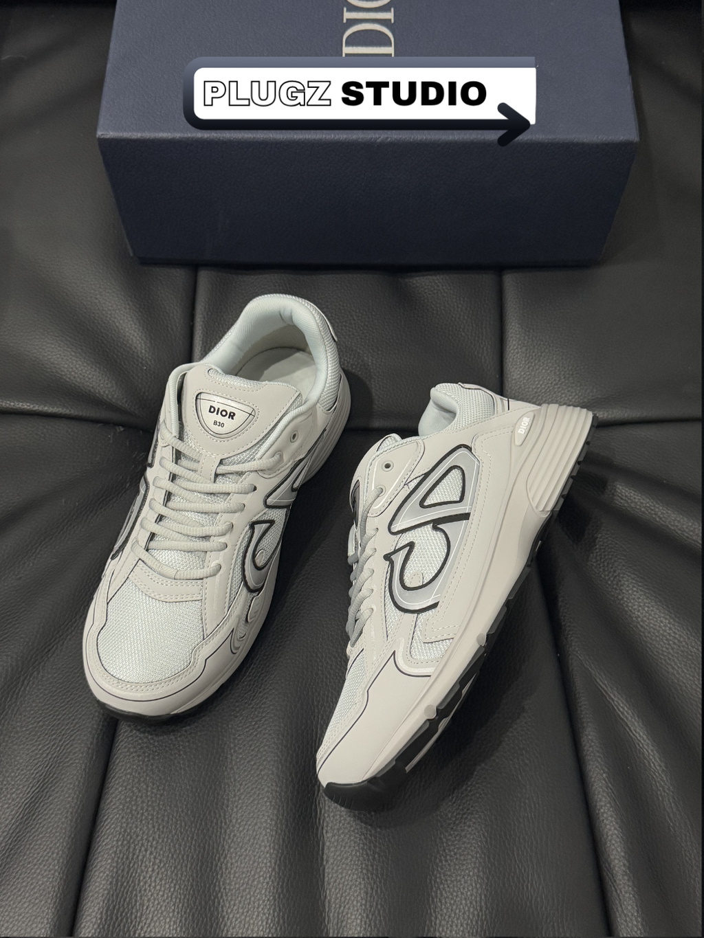 Dior B30 – White / Grey
