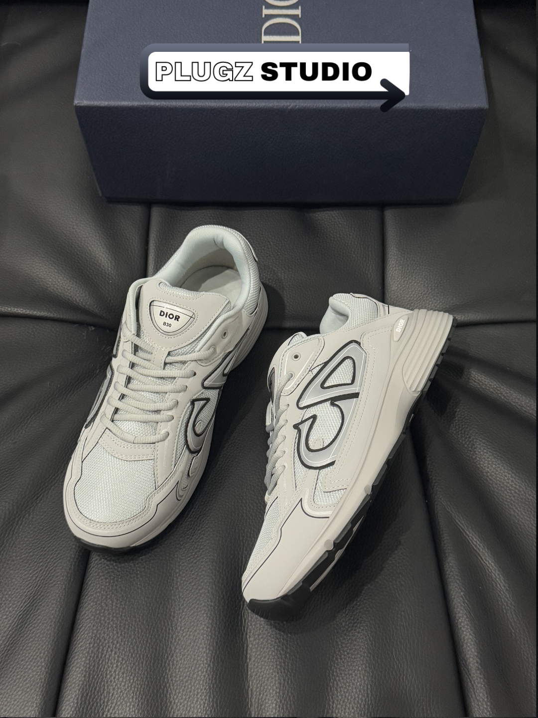 Dior B30 – White / Grey