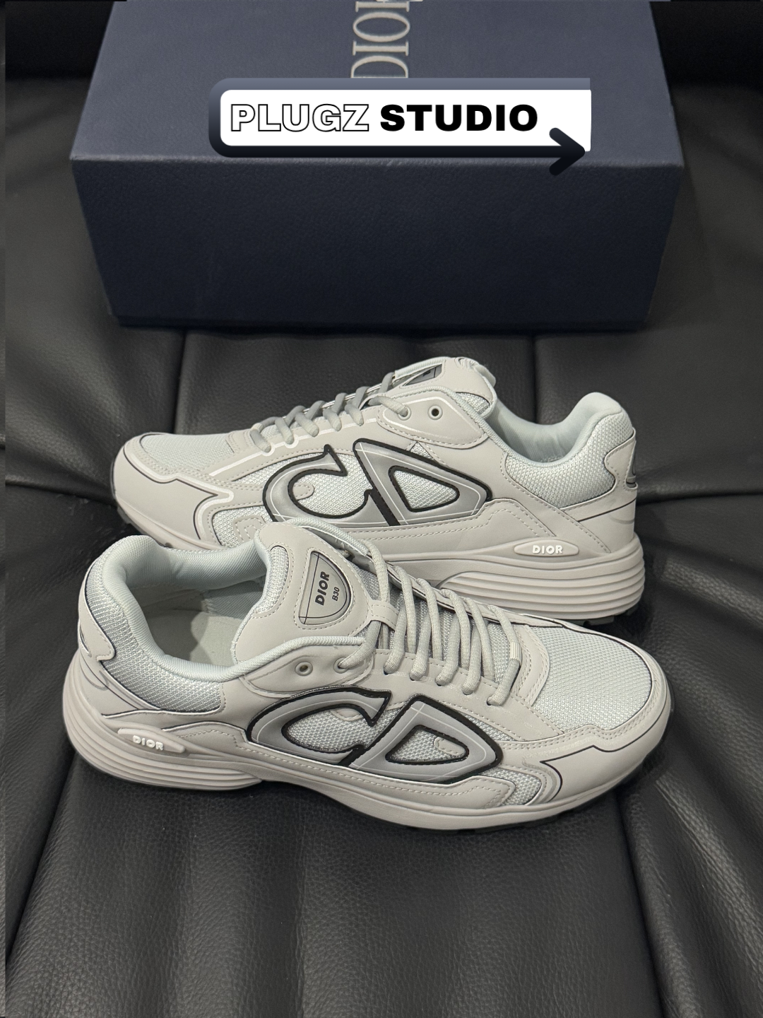 Dior B30 – White / Grey