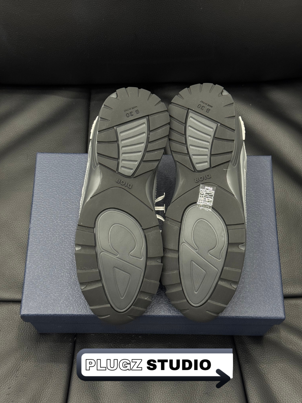 Dior B30 – Silver / Black