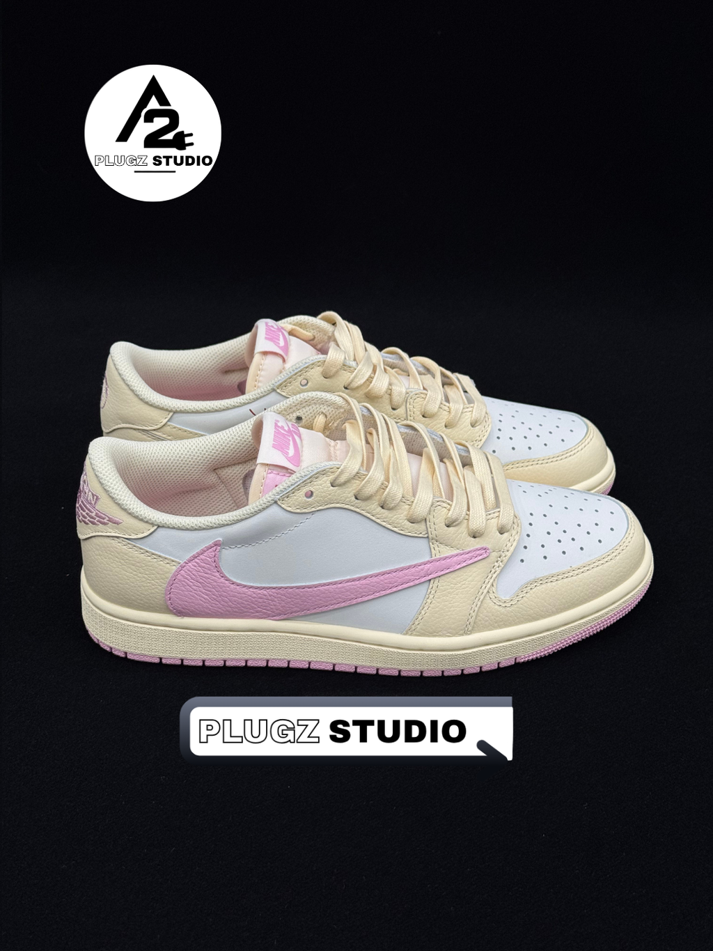 Nike Air Jordan 1 Low OG SP Travis – Sail Pink