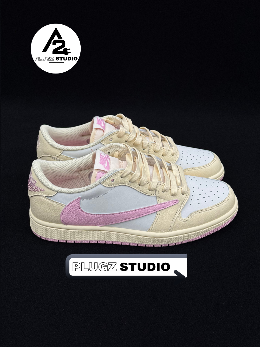 Nike Air Jordan 1 Low OG SP Travis – Sail Pink