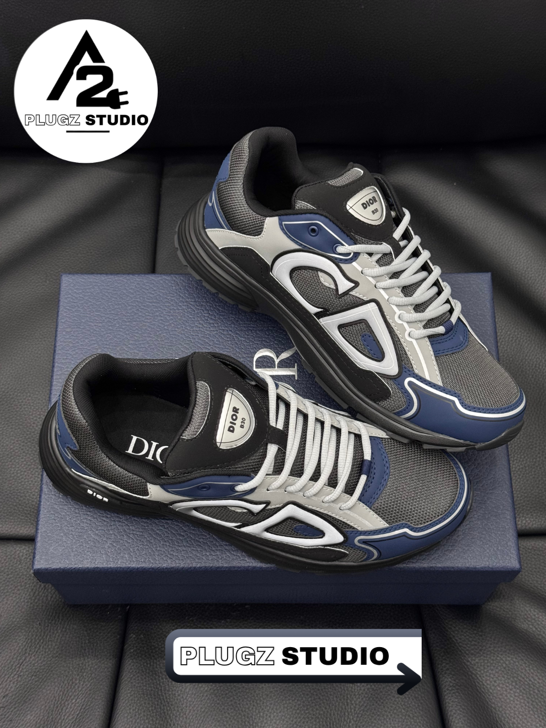 Dior B30 – Blue / Grey / Black