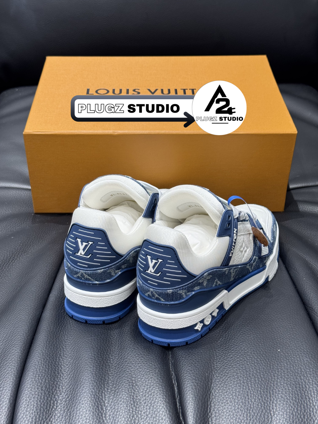 Louis Vuitton Trainer – Denim Monogram Bleu