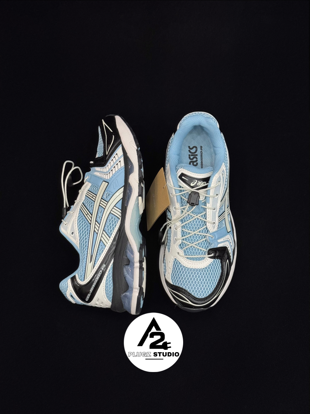 ASICS Gel-Kayano 14 – Bleu Ciel / Blanc / Noir