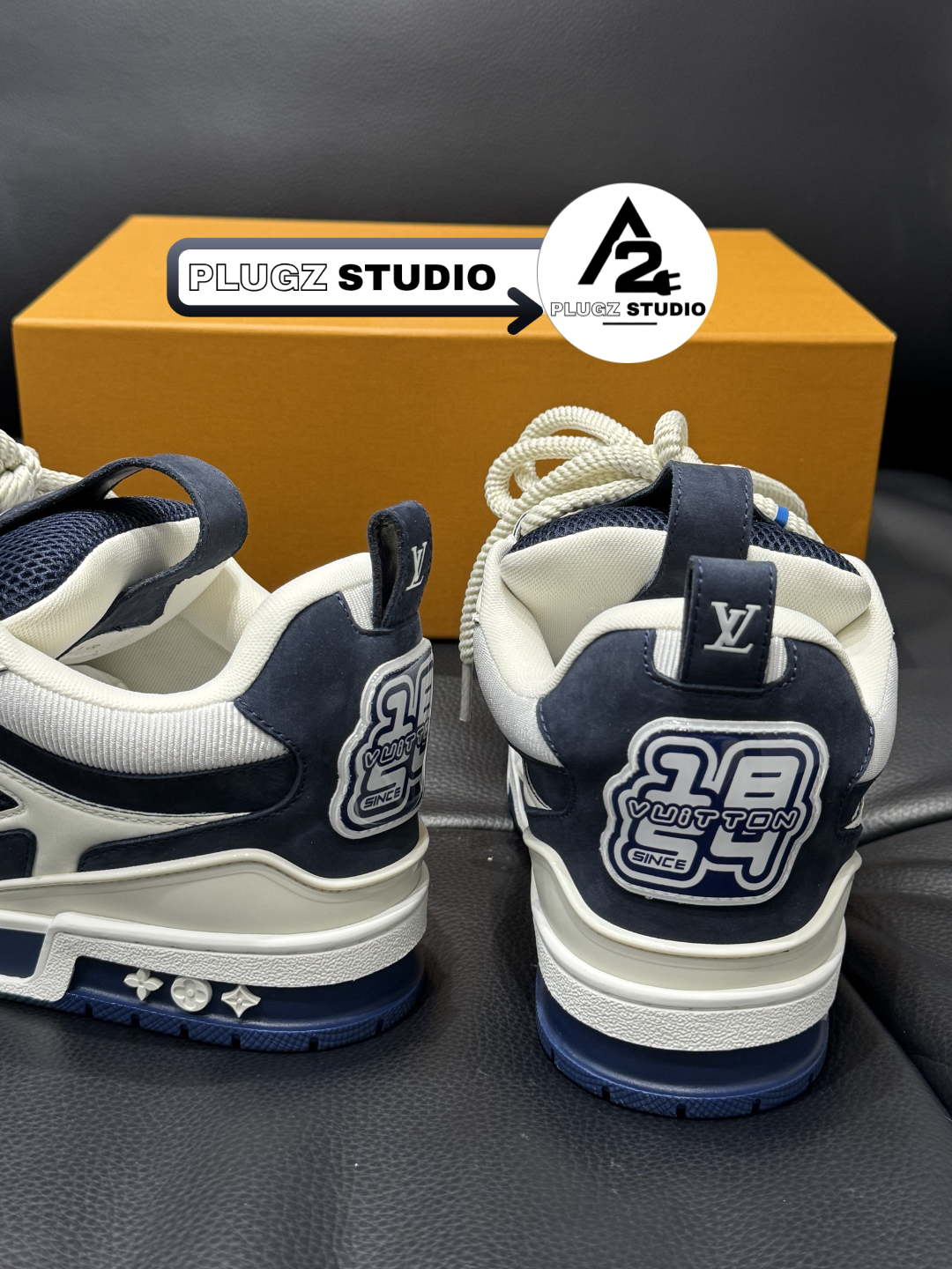 Louis Vuitton Skate – Blue / White