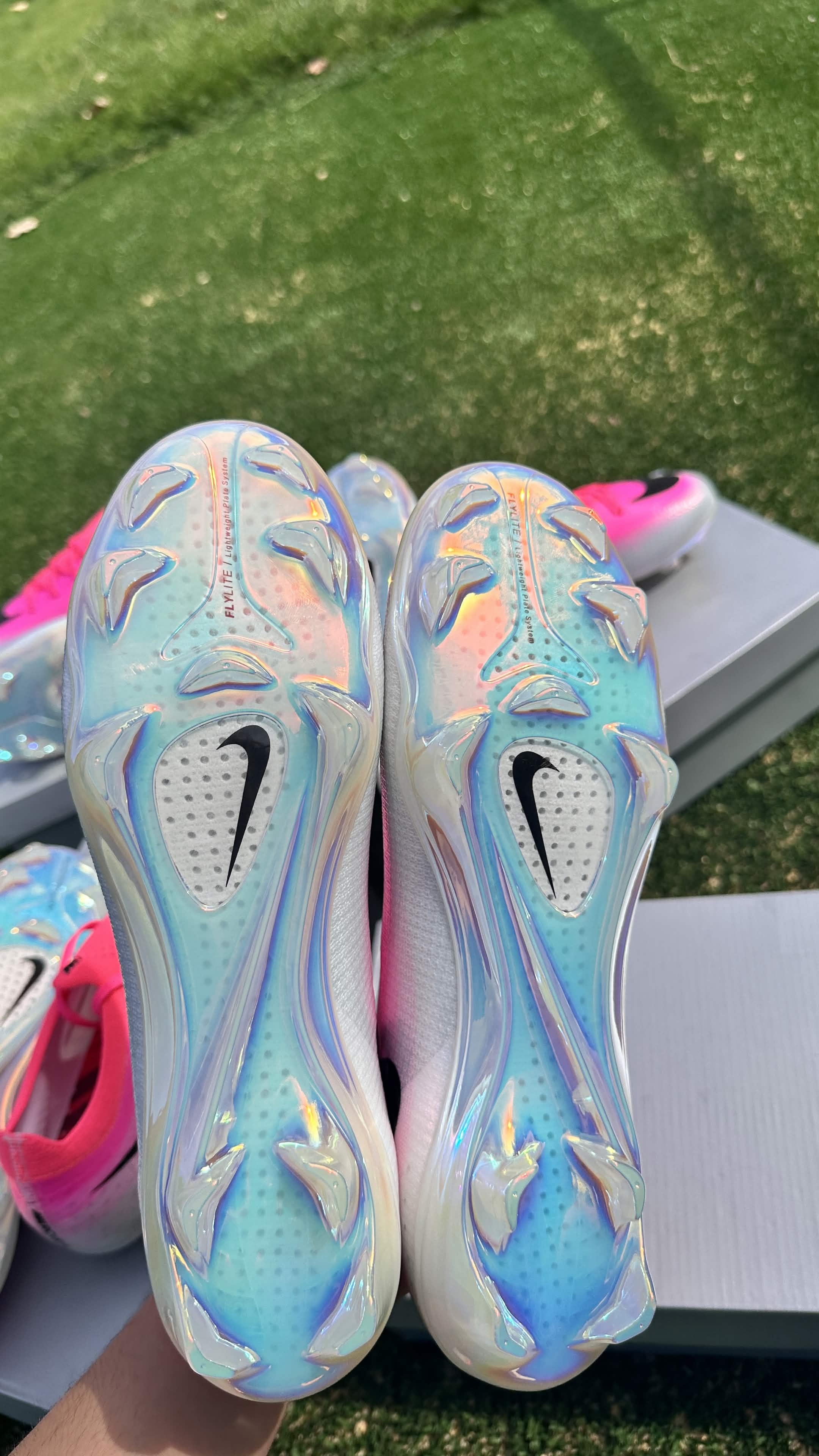 Nike Mercurial Vapor 17 Elite – Rose / Blanc