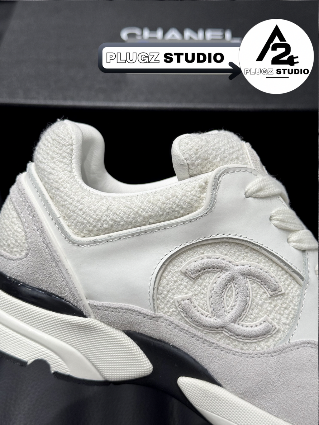 Chanel CC Runner – Blanc