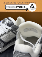 Louis Vuitton Trainer – Gris / Blanc