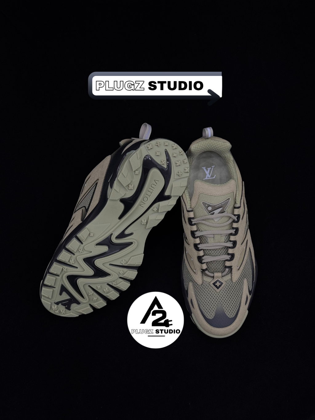Louis Vuitton Trail – Khaki Grey