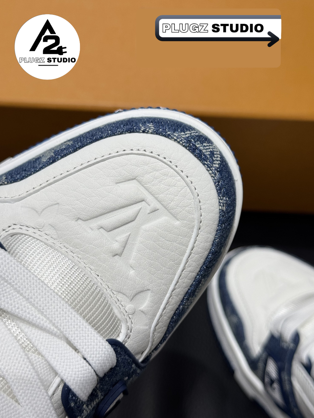 Louis Vuitton Trainer – Denim Monogram Bleu