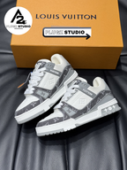 Louis Vuitton Trainer – Gris / Blanc