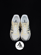 ASICS Gel-Kayano 14 – Blanc / Argent / Bleu Marine